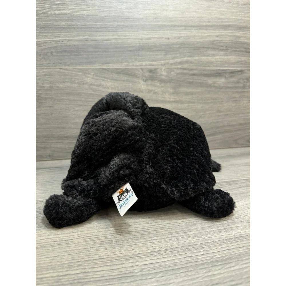 Jellycat Amore Cat Black Plush Stuffed Animal 11
